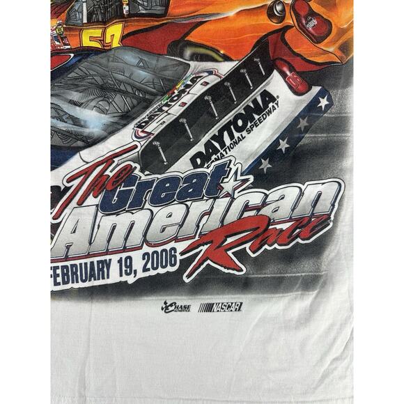 Vintage Daytona 500 Racing Nascar 2006 Chase All Over Print Tshirt Size Large - Picture 4 of 8